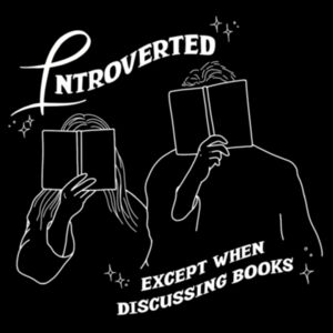 Introverted (white line) - AS Colour Carrie Tote Bag  Design