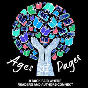 Ages of Pages 2025 Event (Inverted)  - AS Colour Mens Relax Hood Design