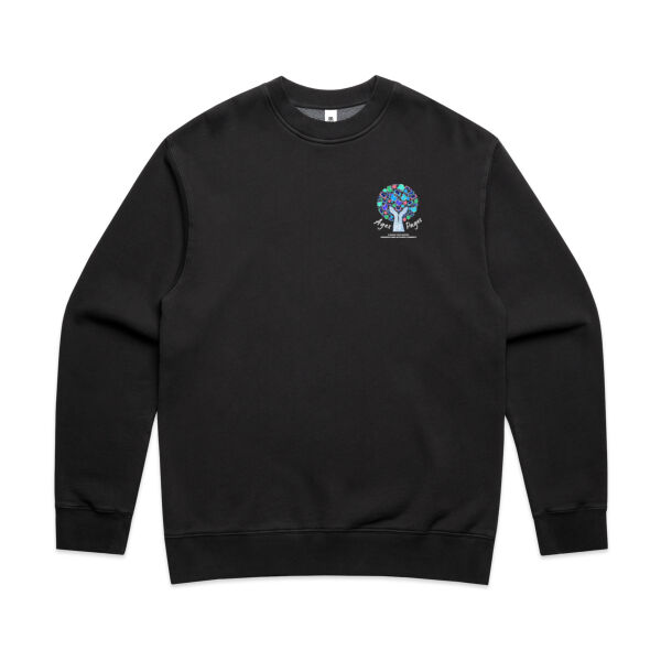 Ages of Pages 2025 Event (Inverted)  - AS Colour Mens Relax Faded Crew Thumbnail